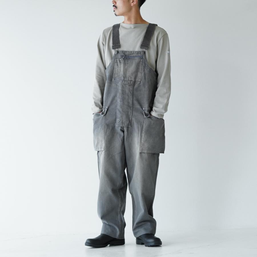 ナイジェルケーボン ライブロ Nigel Cabourn LYBRO オーバーオール キャンバス NAVAL DUNGAREE CANVAS メンズ 8041-13-50550 送料無料｜crouka｜05