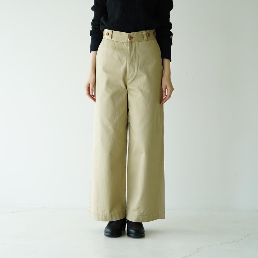 NIGEL CABOURN（ナイジェルケーボン） ワイド チノパンツ レディース