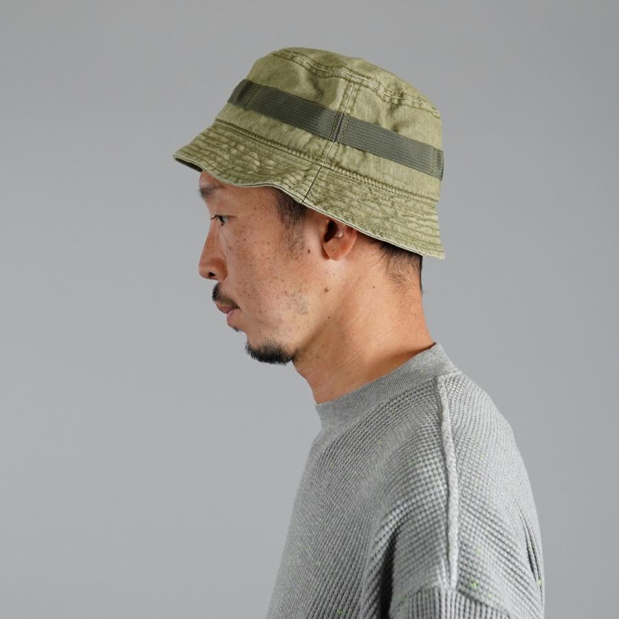 ナイジェル・ケーボン Nigel Cabourn ナムバケットハット デニム バケツハット ACC-2 NAM BUCKET HAT DENIM ユニセックス 2022春夏 80441366005｜crouka｜13