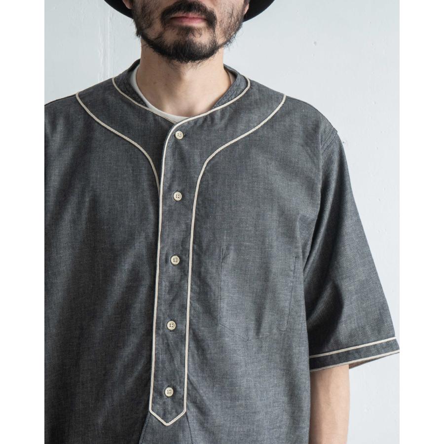 ナイジェルケーボン Nigel Cabourn シャツ ベースボールシャツ