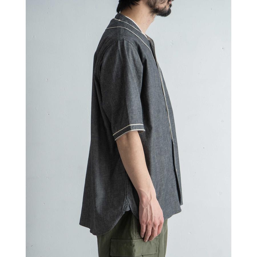 ナイジェルケーボン Nigel Cabourn シャツ ベースボールシャツ