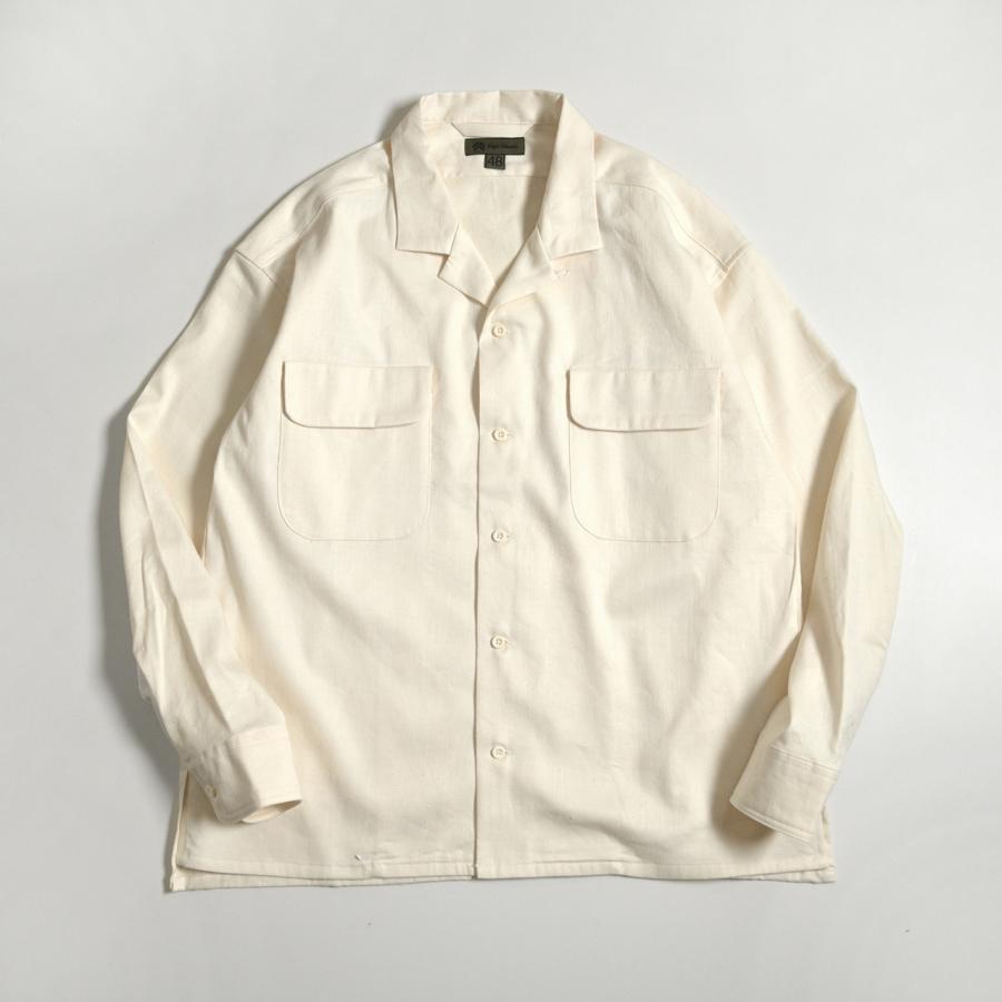 Nigel Cabourn 上質リネンシャツ 46サイズ メンズ BRITISH ARMY リネン シャツ／Nigel Cabourn（ナイジェル