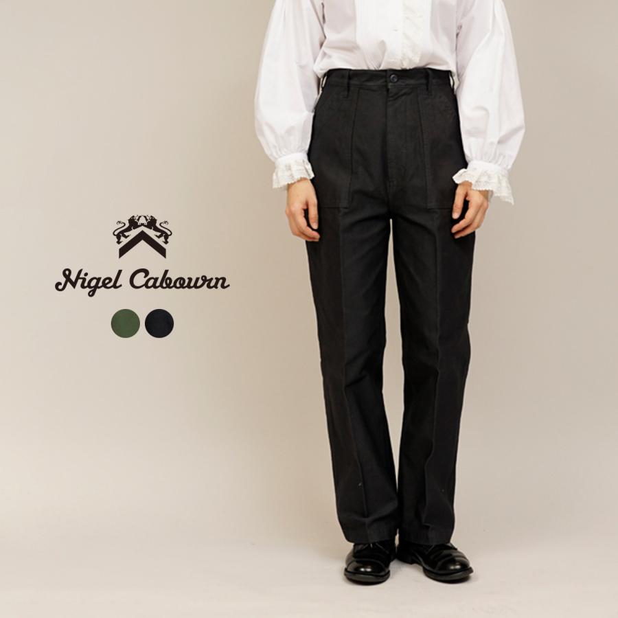 nigelcabourn ベイカーパンツ ナイジェル・ケーボン】WOMAN / ワイドベイカーパンツ - デニム