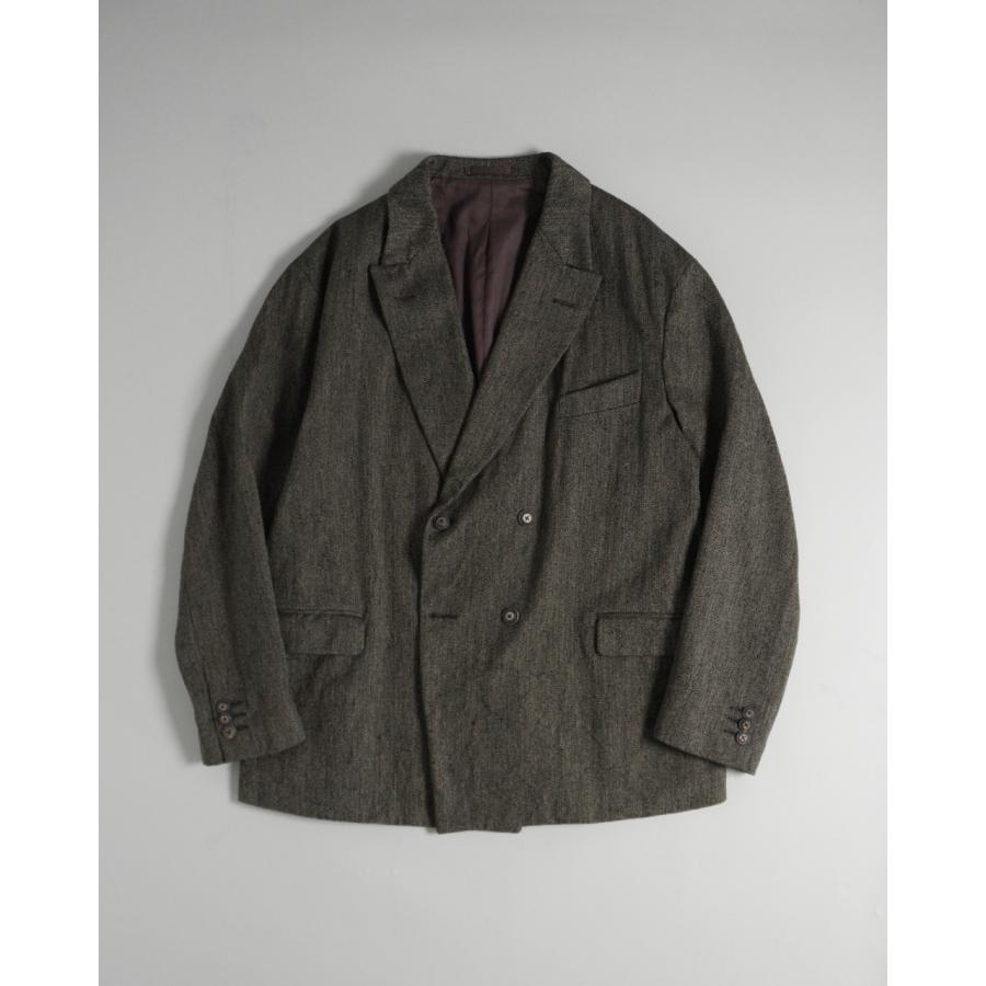 Nigel Cabournナイジェル・ケーボン ヘンプダブルボタンジャケット