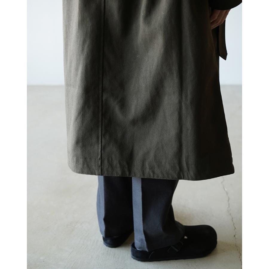 Nigel Caborne ミリタリーピーコート-ハーフテックス 46 グレー 軽いミリタリーコート》HARRY HALFTEX COAT – ナイジェル・ケーボン