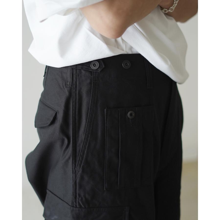 NIGEL CABOURN（ナイジェルケーボン） アーミーカーゴパンツ ブラック