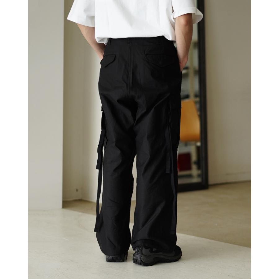 NIGEL CABOURN（ナイジェルケーボン） アーミーカーゴパンツ ブラック