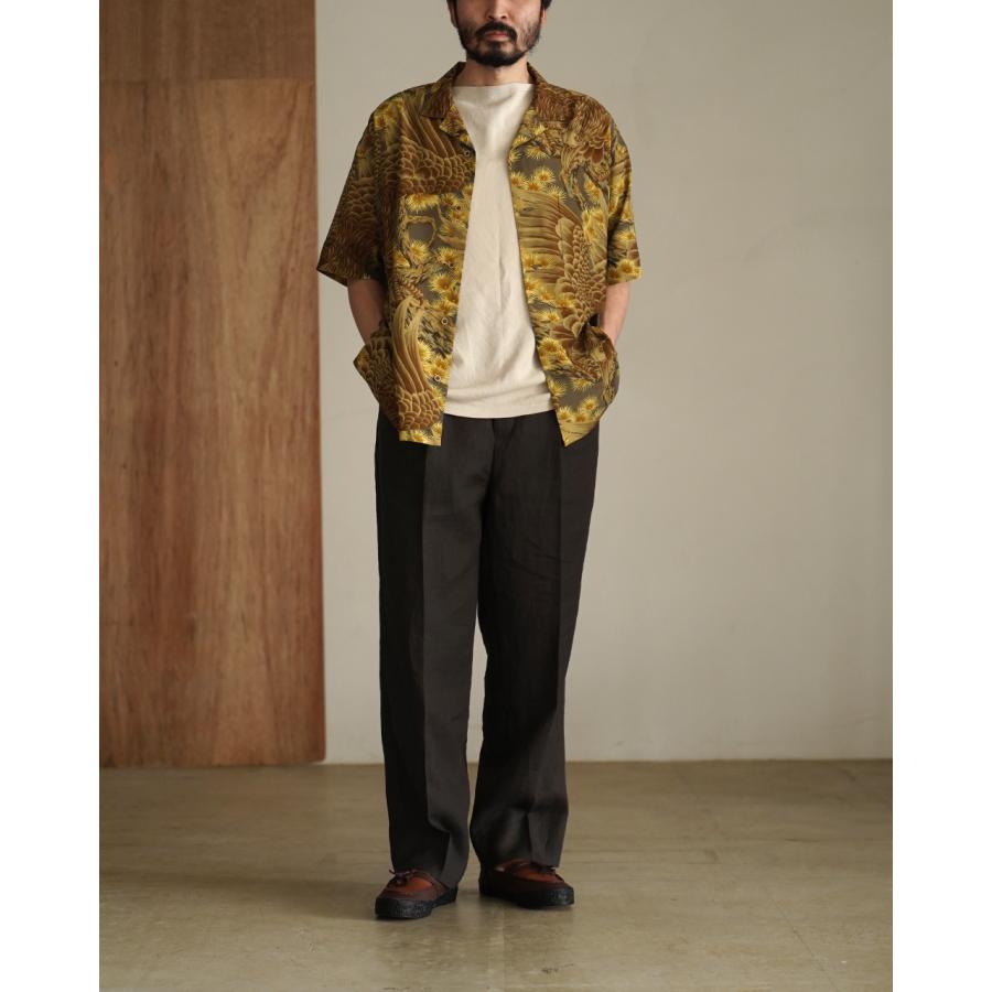 NIGEL CABOURN（ナイジェルケーボン） アロハシャツイーグル メンズ