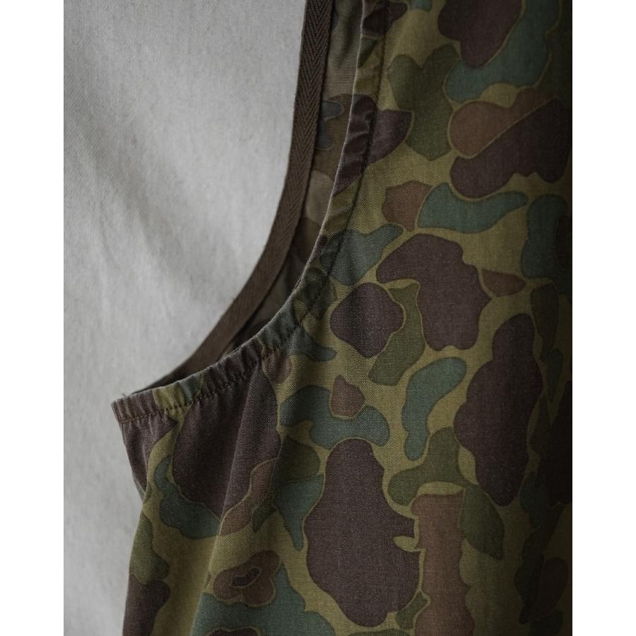 ナイジェル・ケーボン Nigel Cabourn プルオーバー フィッシングベスト ダックハンター メンズ P O FISHING VEST DUCK HUNTER 80520070004の画像