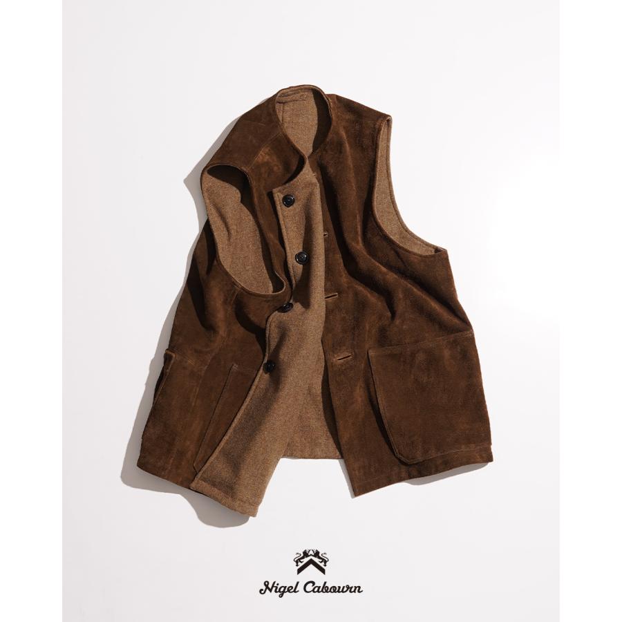 NIGEL CABOURN（ナイジェルケーボン） ジャーキンベスト スエード