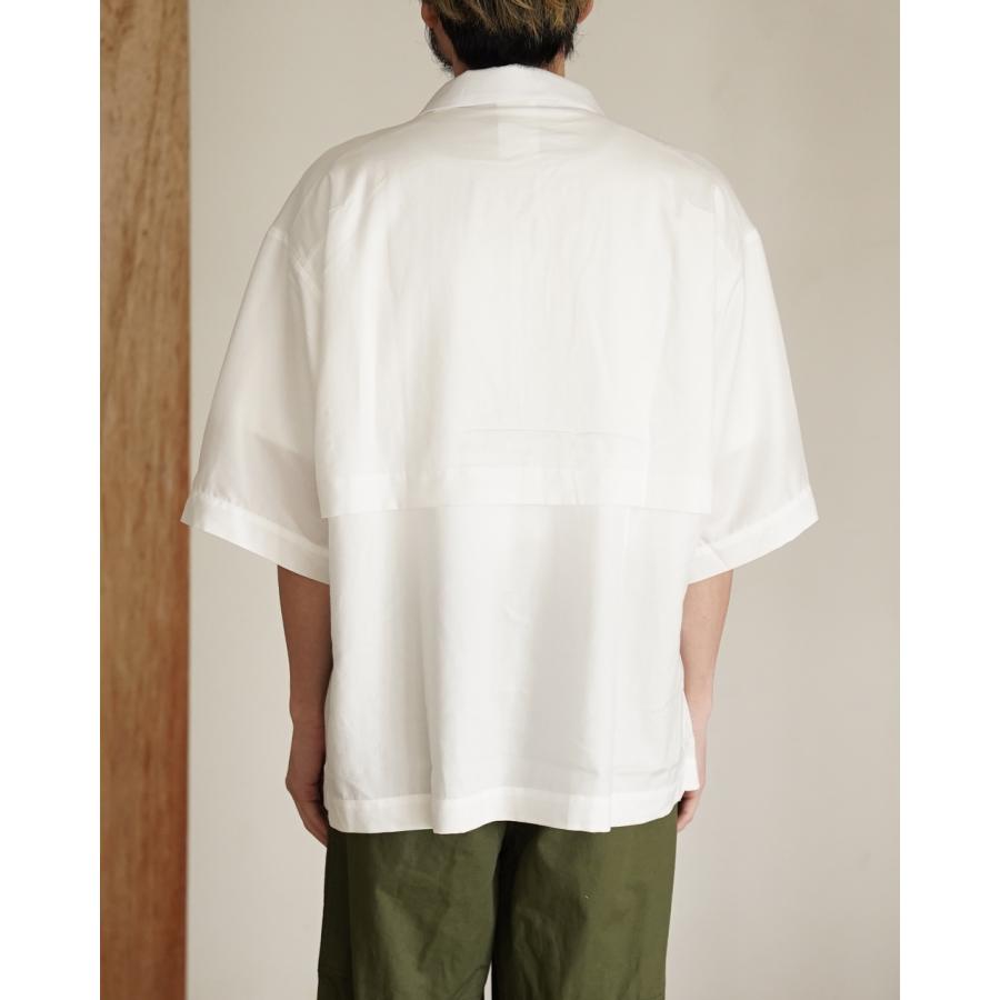 ノーマルエキスパート NORMAL EXPERT 65 SHIRT 半袖シャツ メンズ オープンカラー NEX24-Y01 mcpn10の画像