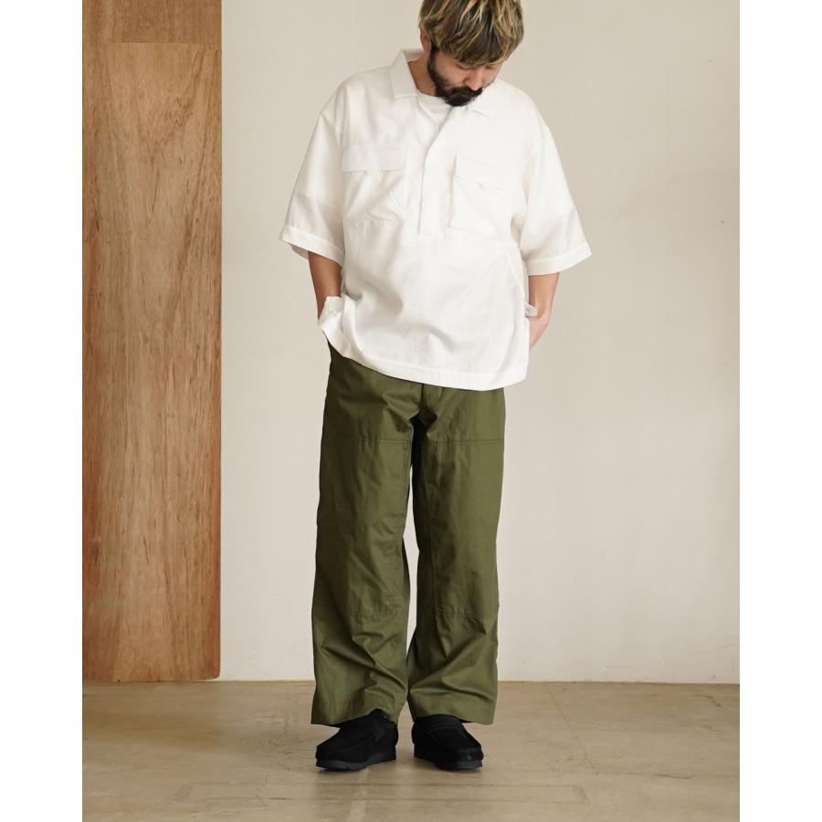 ノーマルエキスパート NORMAL EXPERT 65 SHIRT 半袖シャツ メンズ オープンカラー NEX24-Y01 mcpn10の画像