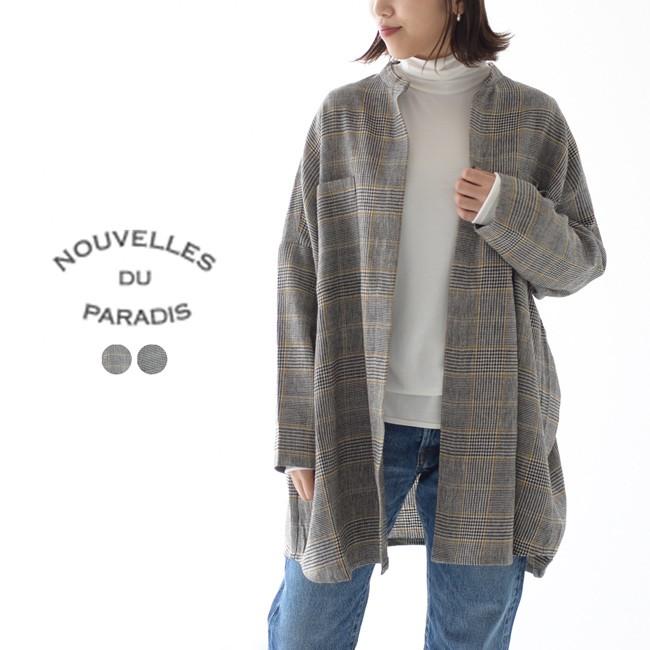 ヌーヴェルドゥパラディ Nouvelles Du Paradis チェック シャツコート ショート丈 レディース コート Pb 送料無料 Nouve Pb Crouka Yahoo 店 通販 Yahoo ショッピング