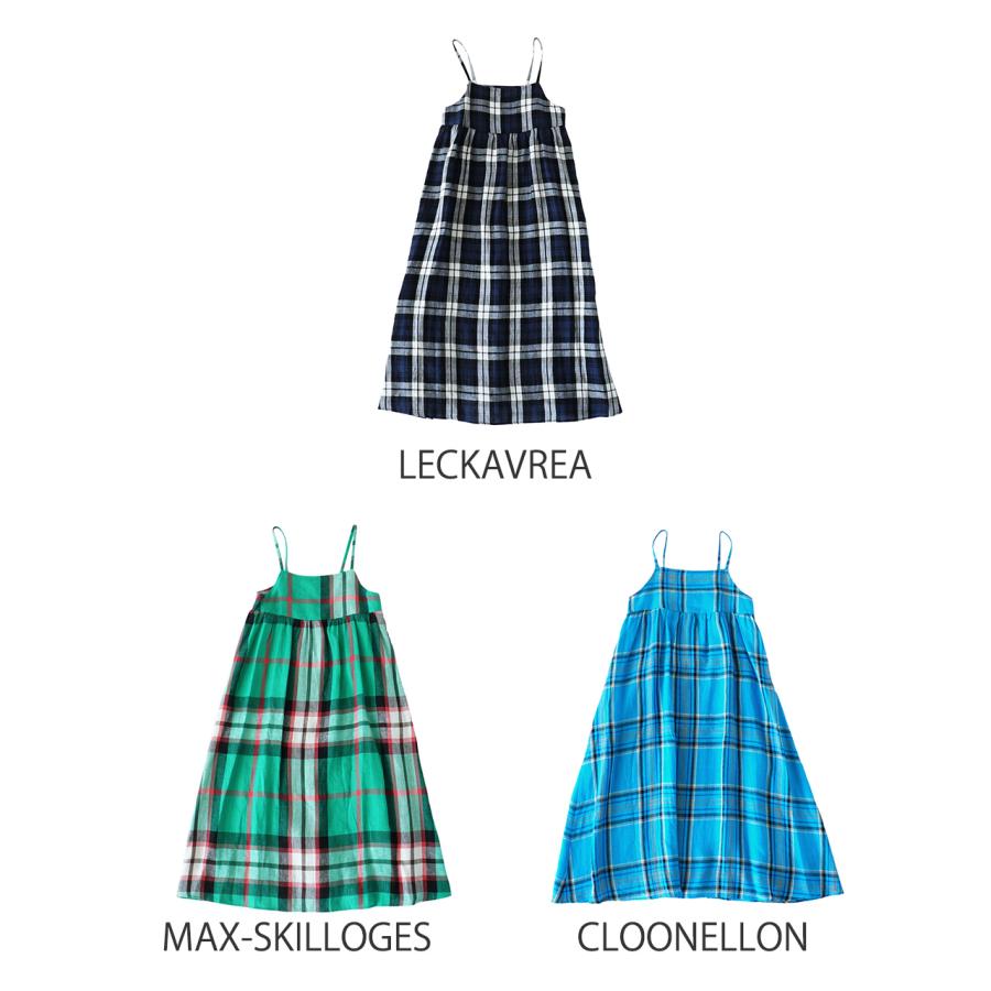 O'NEIL OF DUBLIN チェック柄キャミソールドレス O'NEIL of DUBLIN｜TARTAN CAMISOLE DRESS タータンキャミソール