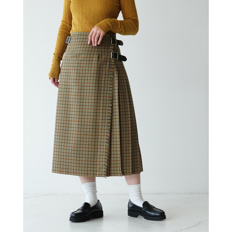 SALE オニールオブダブリン O'NEIL OF DUBLIN ウーステッド ウール ミドル キルト スカート タータンチェック 12477 SALE オニールオブダブリン O'NEIL OF DUBLIN ウーステッド ウール ミドル キルト スカート タータンチェック 12477
