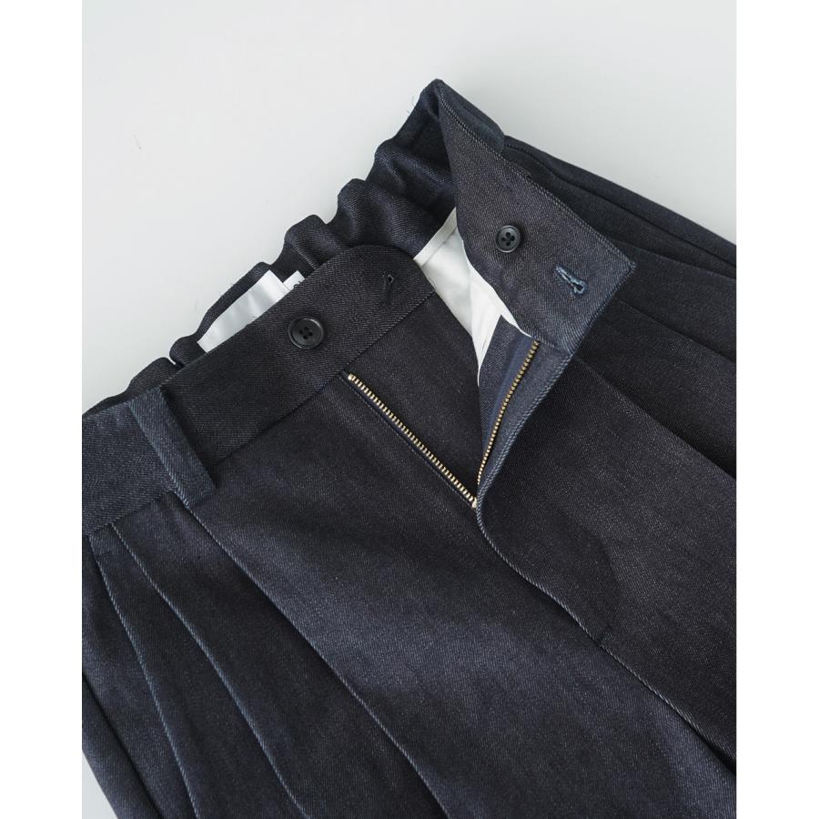 オア Or デニム タック パンツ DENIM TUCK PANTS OR11 : Crouka Yahoo