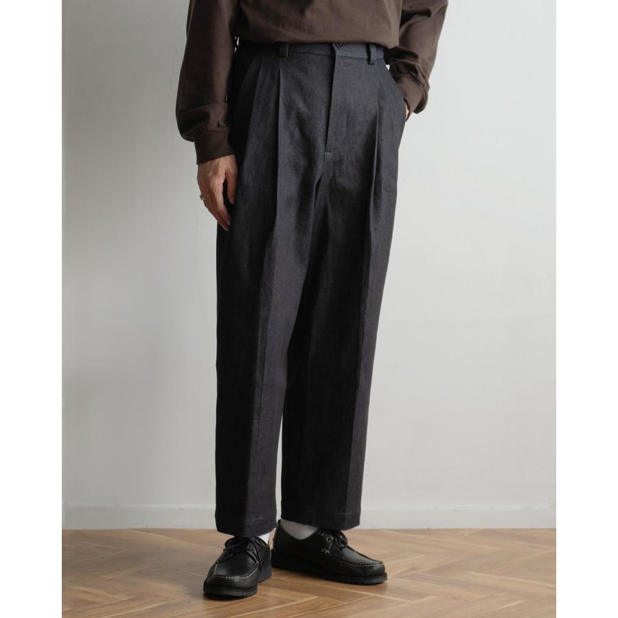 オア Or デニム タック パンツ DENIM TUCK PANTS OR11 オア Or デニム タック パンツ DENIM TUCK PANTS OR11