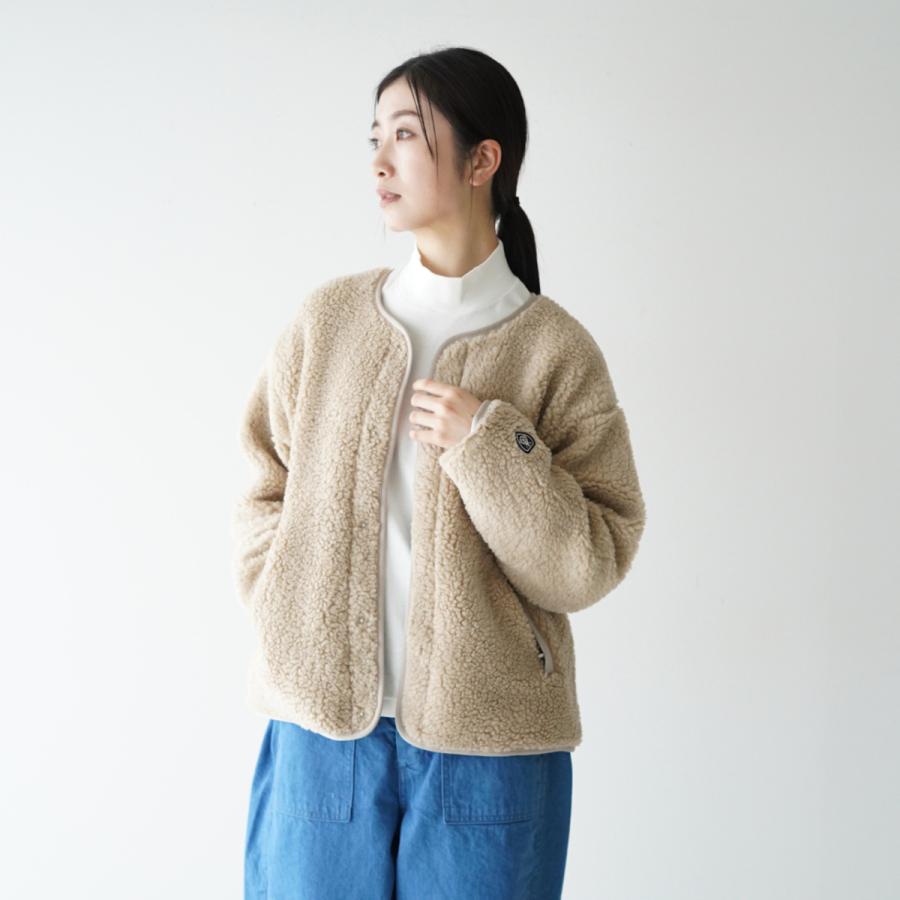 オーシバル オーチバル ORCIVAL ウールボア カラーレス ブルゾン WOOL BOA COLLARLESS BLOUSON レディース 2022秋冬 OR-A0232WBA セール｜crouka｜04