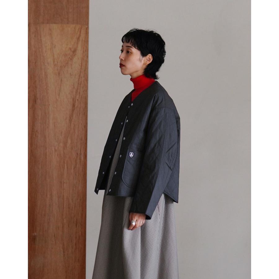 ORCIVAL オーシバル オーチバル ノーカラー ジャケット ショート