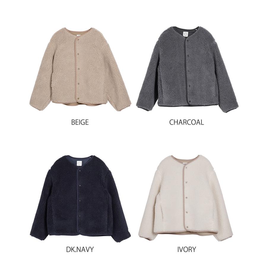 オーシバル　ボアジャケット　ブラック　4 ORCIVAL 【最大15%OFFクーポン対象】オーシバル オーチバル ボア