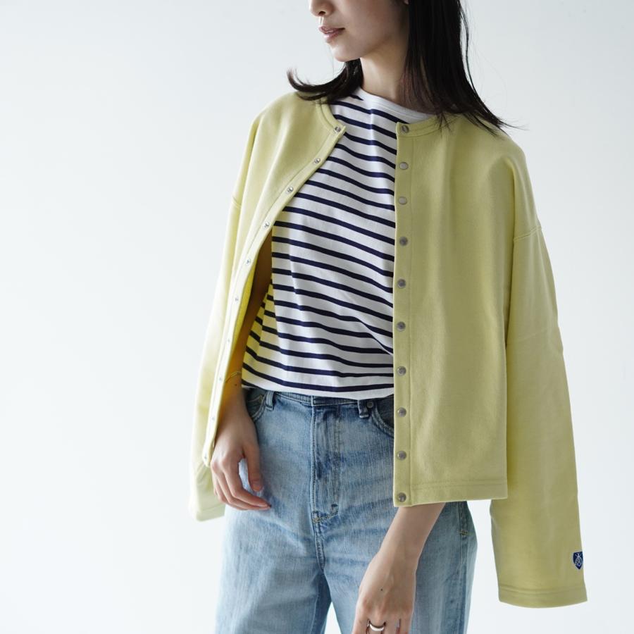 ORCIVAL オーシバル オーチバル クルーネック カーディガン CREW NECK  