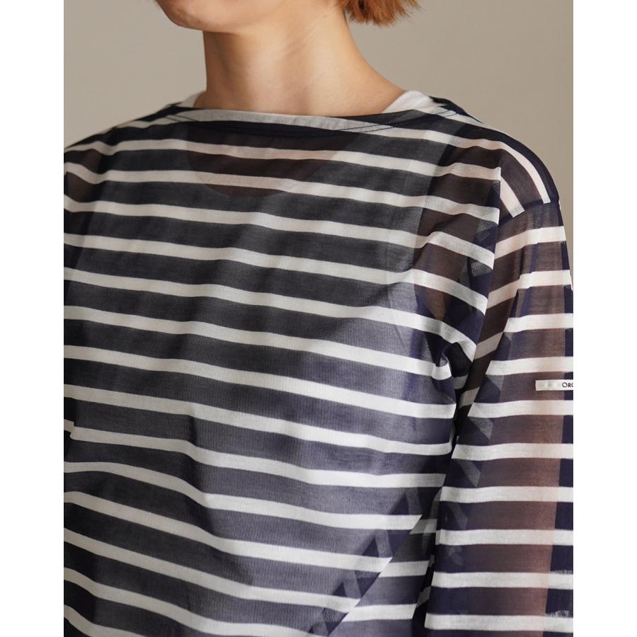 ORCIVAL（オーシバル） オーチバル カットソー シースルー ボート