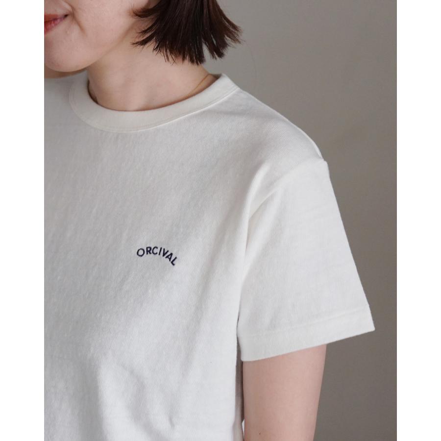 オーチバル　Tシャツ ORCIVAL（オーシバル） オーチバル ORCIVAL Tシャツ 刺繍半袖