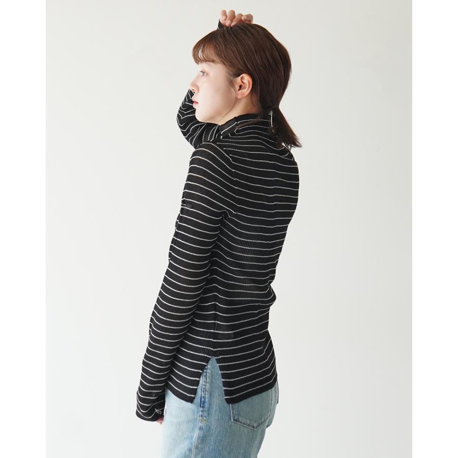 アウトレット オーシバル オーチバル ORCIVAL モックネック MOCK NECK PULLOVER シアー リブニット OR-D0108 SAR ORCIVAL アウトレット オーシバル オーチバル モックネック MOCK