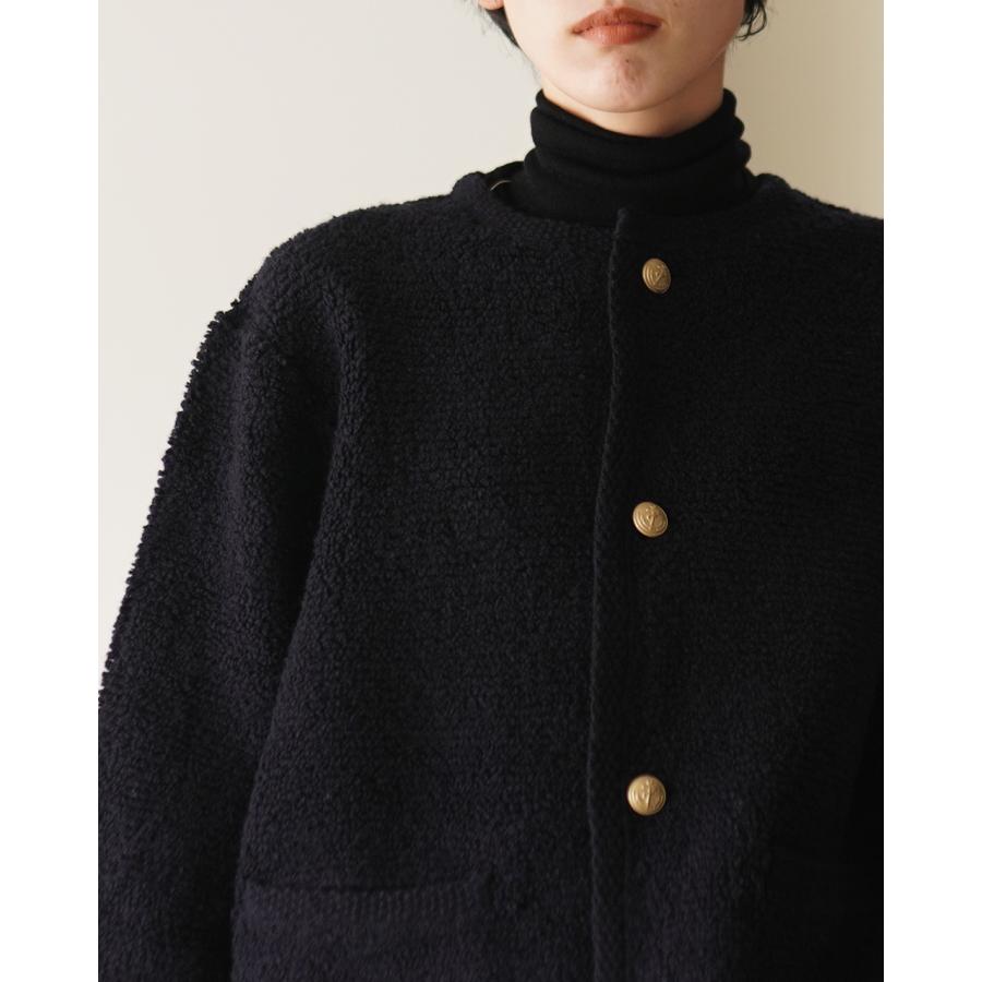 オーシバル オーチバル ORCIVAL カーディガン パイルニット ブークレ