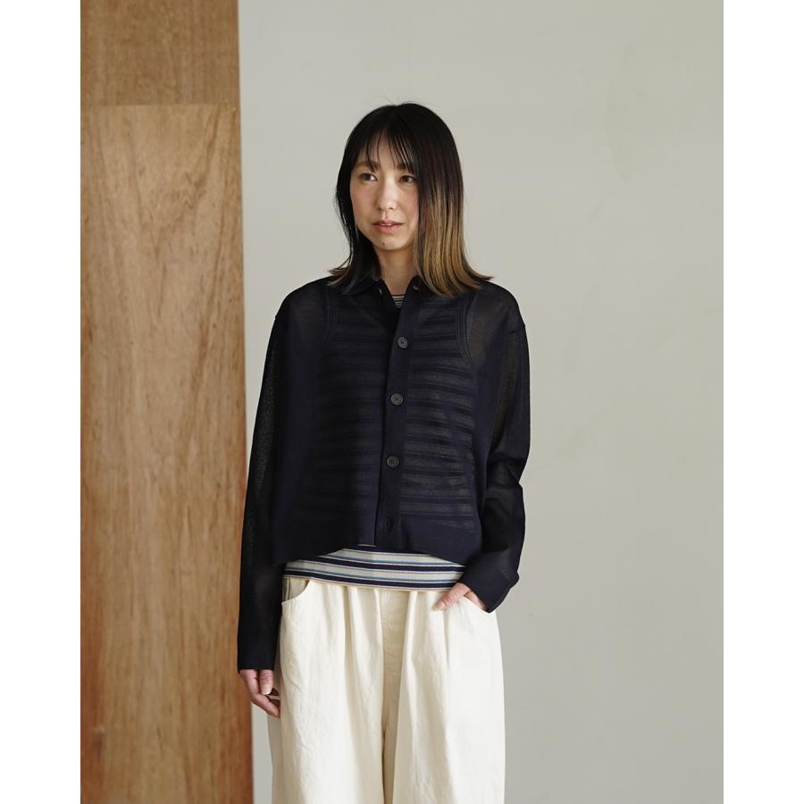 ORCIVAL（オーシバル） オーチバル カーディガン ジャカード 衿付き