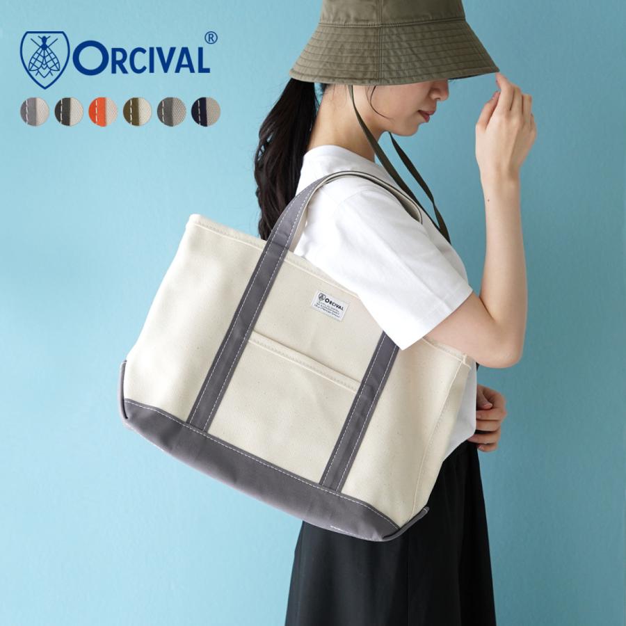Orcival オーシバル オーチバル コットンキャンバス ミディアムトートバッグ Rc 7042hvc 25 Off セール品 返品交換不可 Orciva Rc 7042 Crouka Yahoo 店 通販 Yahoo ショッピング
