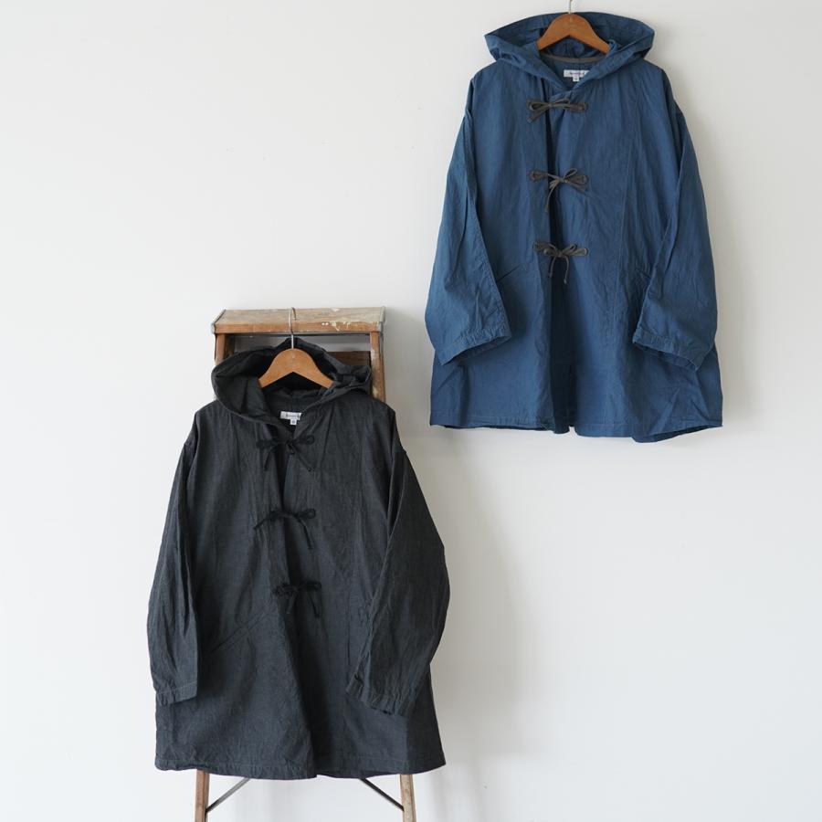 オーディナリーフィッツ ORDINARY FITS リンク パーカー LINK PARKA シャンブレー ミリタリー パーカー ユニセックス 2022春夏 OF-J050 アウトレット30%off｜crouka｜02