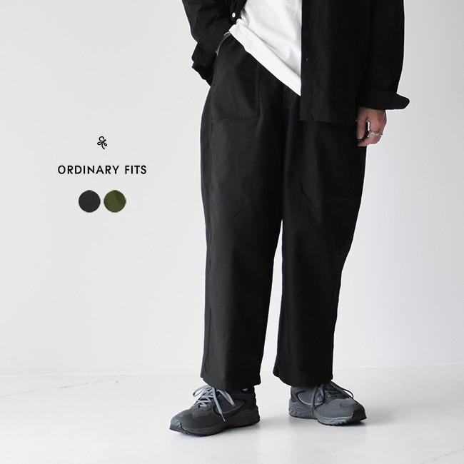 d オーディナリーフィッツ　ジェームスパンツ　黒 ORDINARY FITS オーディナリーフィッツ 