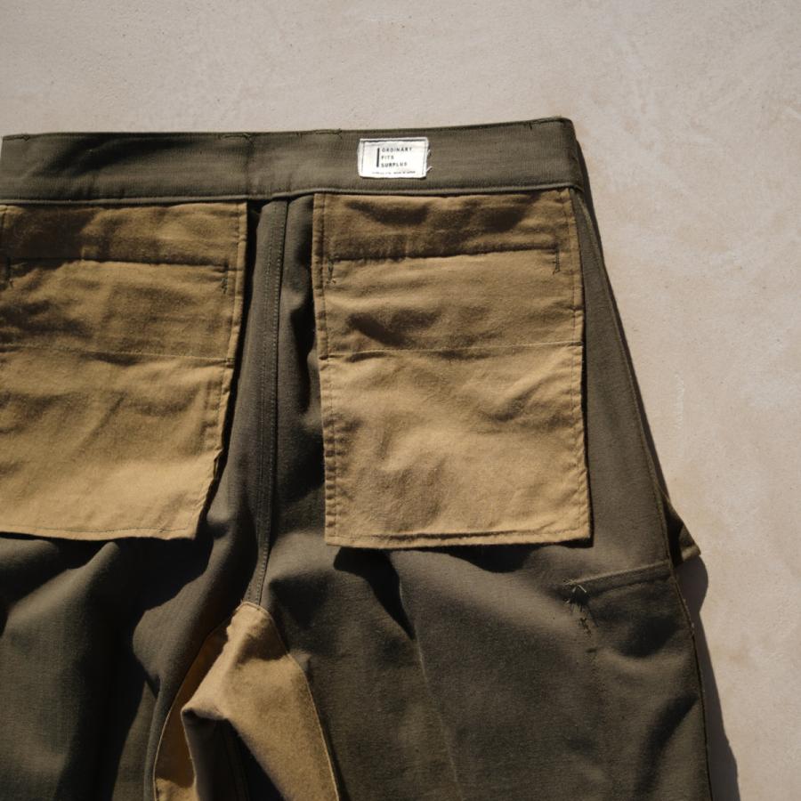 オーディナリーフィッツ サープラス ORDINARY FITS SURPLUS 【crouka別注カラー】 M-47タイプ カーゴパンツ M-47 TYPE CARGO PANTS SP-P001｜crouka｜12