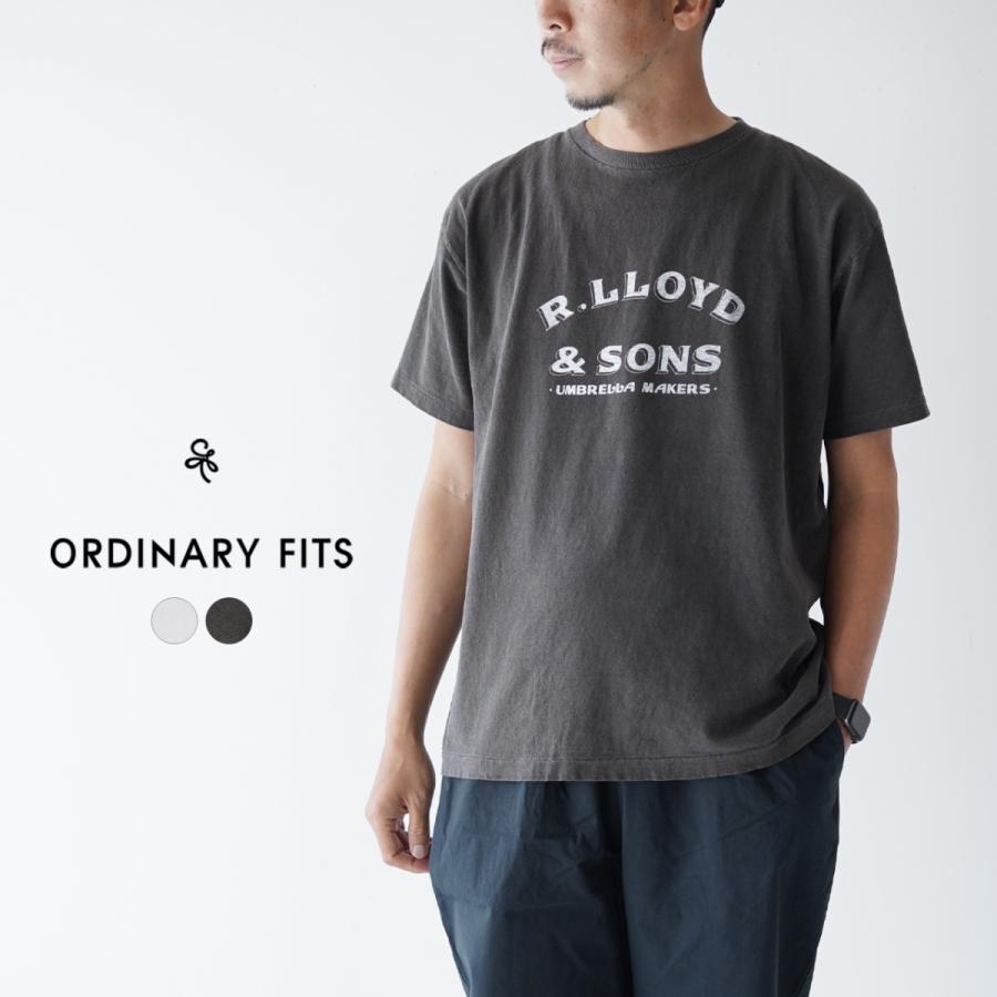 Ordinary fits（オーディナリーフィッツ） プリントTシャツ 半袖