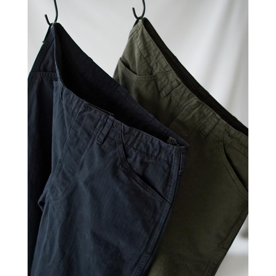 オアスロウ orSlow ヘリンボーンパンツ メンズ ワイドフィット