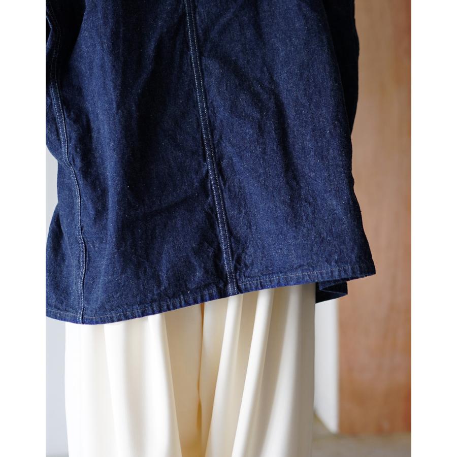 orslow デニムカバーオール オアスロウ レディース 日本製 コットン orSlow オアスロウ orslow デニムジャケット LOOSE FIT DENIM