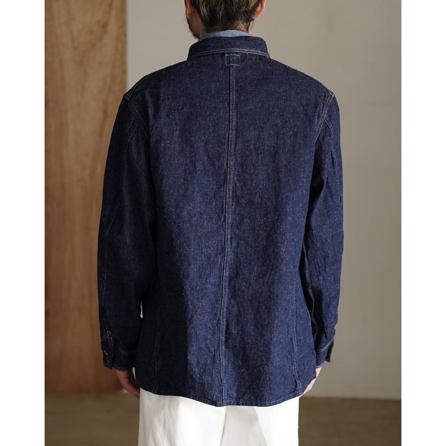 orSlow 1940 デニムカバーオール 日本製 インディゴ ワーク 2 orslow / オアスロウ】1940s WW2 Type Denim Coverall 