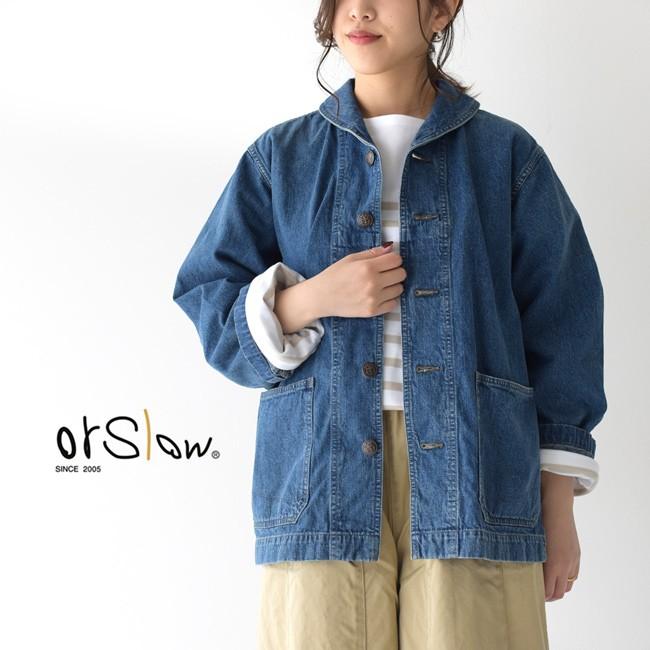 オアスロウ orslow US NAVY ショールカラー ジャケット US NAVY SHAWL COLLAR JACKET デニムジャケット  01-6160-95 送料無料 :orslow-01-6160:Crouka Yahoo!店 - 通販 - Yahoo!ショッピング