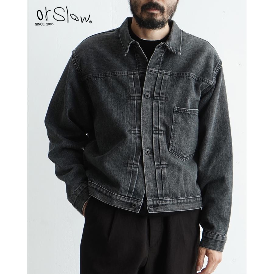 orSlow SALE オアスロウ orslow ブラックデニムジャケット orSlow SALE オアスロウ orslow ブラックデニムジャケット