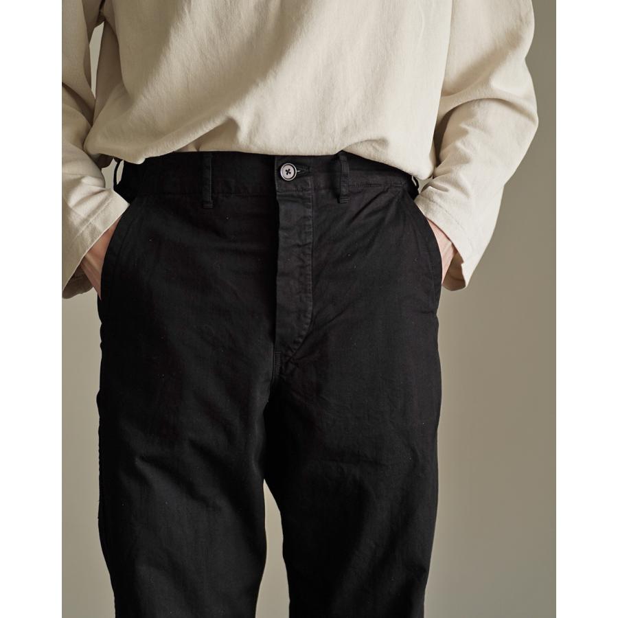 orSlow オアスロウ フレンチワークパンツ ミリタリー カーゴ ブラック 黒 orSlow（オアスロウ） フレンチワークパンツ FRENCH WORK PANTS メンズ