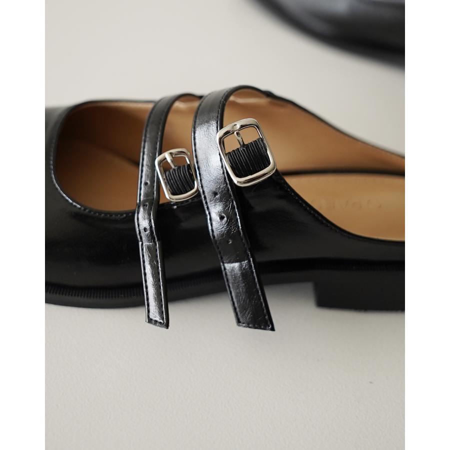 PAES（ペイズ） SALE！ペイズ パンプス ダブル バックル ミュール