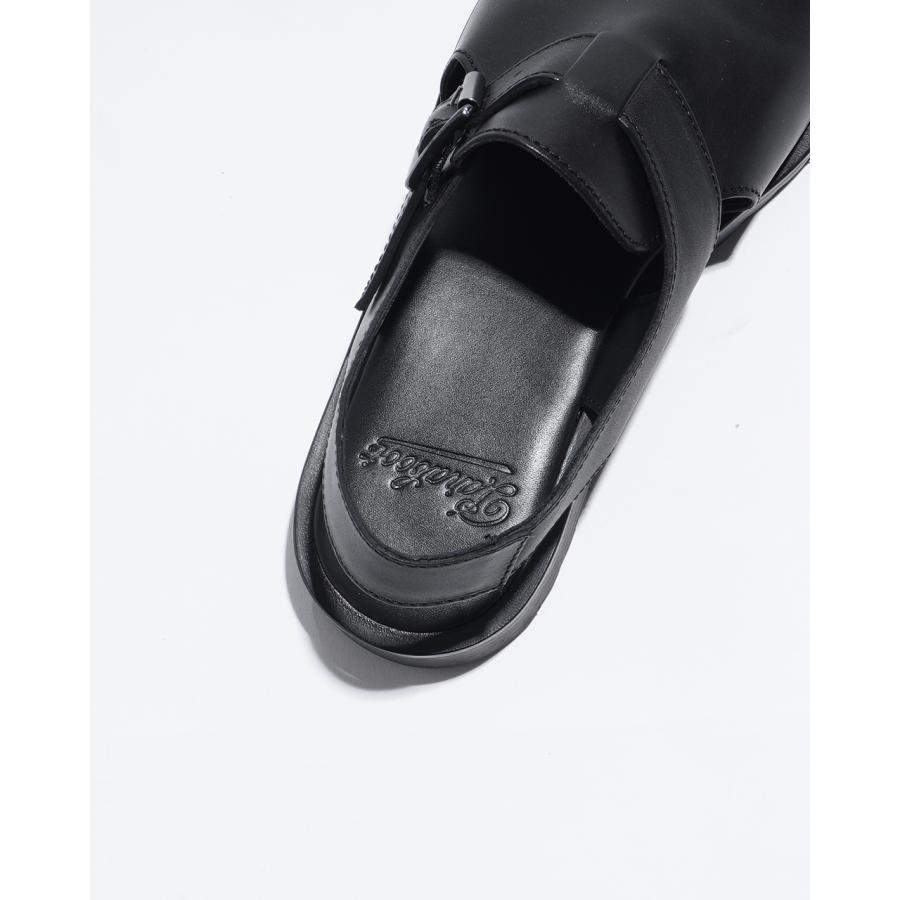 パラブーツ Paraboot レザーサンダル アドリアティック ADRIATIC バックストラップ クロッグ シューズ フラット 1832の画像