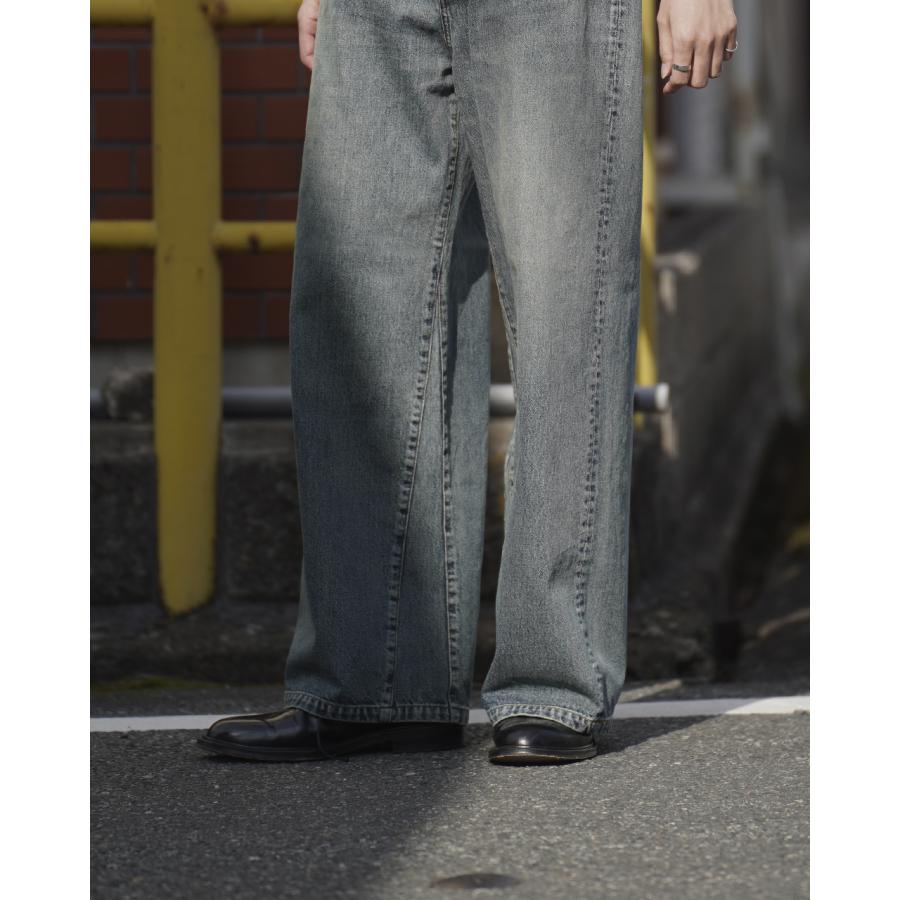 パラトレイト paratrait マッドパイプデニムPT メンズ MAD PIPE DENIM PT PT25A167【レビュー企画】の画像