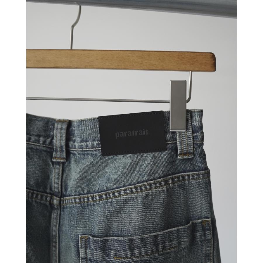 パラトレイト paratrait マッドパイプデニムPT メンズ MAD PIPE DENIM PT PT25A167【レビュー企画】の画像