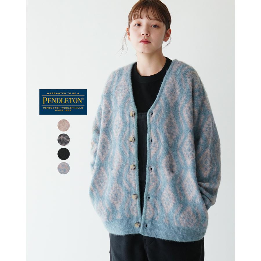 PENDLETON SALE ペンドルトン シャギー Vネック カーディガン PENDLETON SALE ペンドルトン シャギー Vネック カーディガン