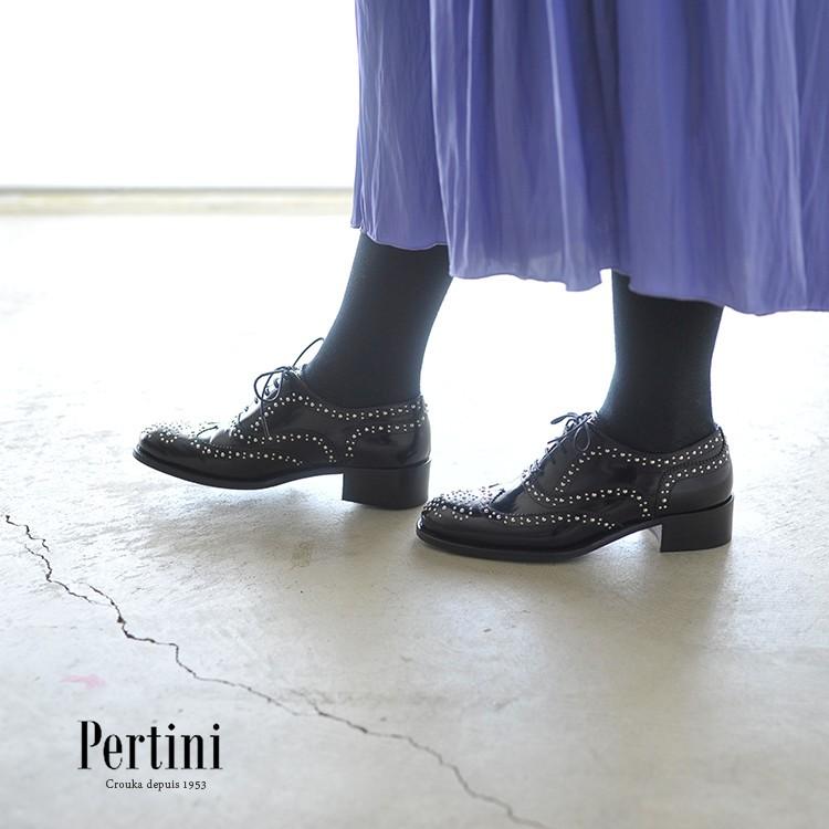 ペルティニ Pertini ウイングチップ スタッズ レースアップ シューズ ・13068 送料無料 :perti-13068:Crouka Yahoo!店 - 通販 - Yahoo!ショッピング