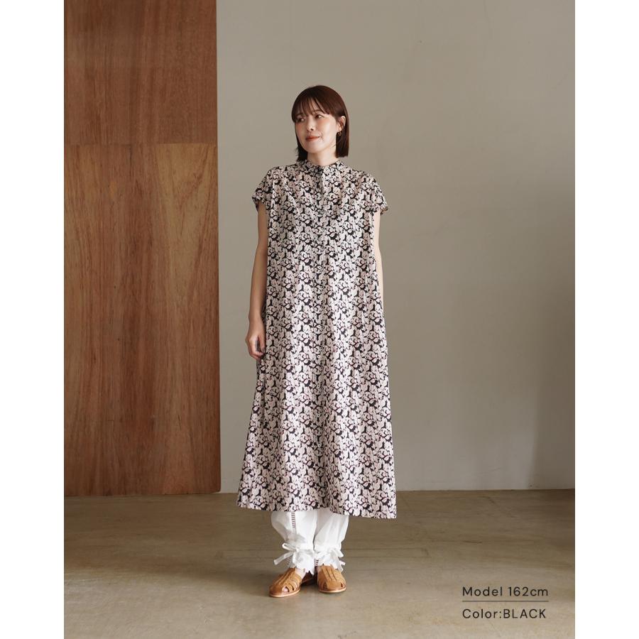 Pont de Chalons（ポンデシャロン） ワンピース リーフプリント