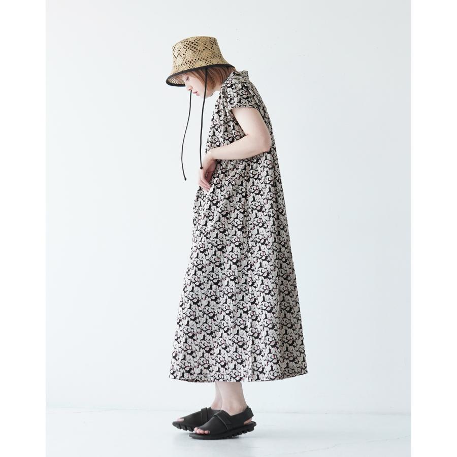 Pont de Chalons SALE！ポンデシャロン リーフプリント ワンピース