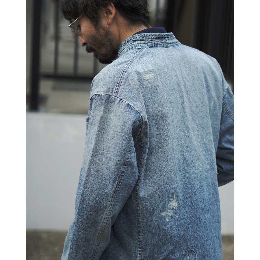 25ss PORTER CLASSIC ポータークラシック　デニムジャケットL PORTER CLASSIC ポータークラシック キャナリー ロウ デニム